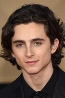 The actor poster of Timothée Hal Chalamet