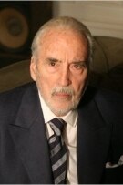 The actor poster of Christopher Lee