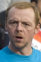 The actor poster of Simon Pegg