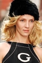 Uma Thurman The actor poster of Uma Thurman