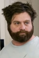 The actor poster of Zach Galifianakis