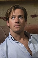 The actor poster of Armie Hammer