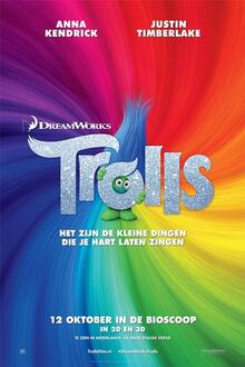 Filmposter van Trolls