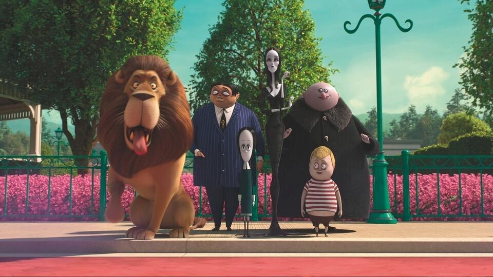 Still 3 uit de film Voorpremière: The Addams Family