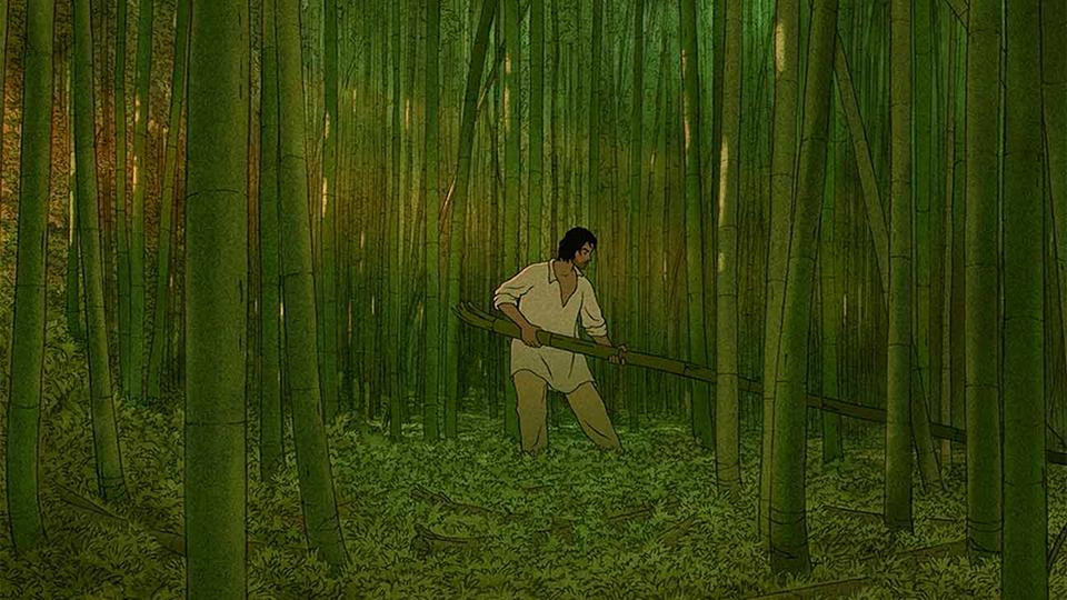 Still 1 uit de film The Red Turtle