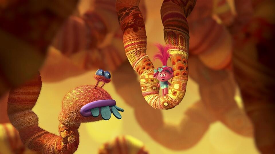 Still 4 uit de film Trolls