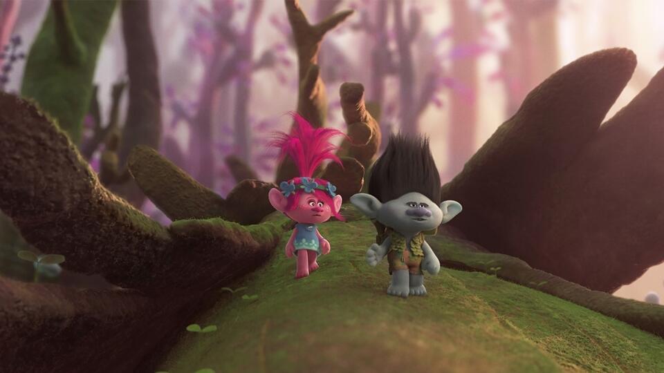 Still 5 uit de film Trolls