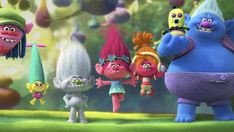 Still 7 uit de film Trolls